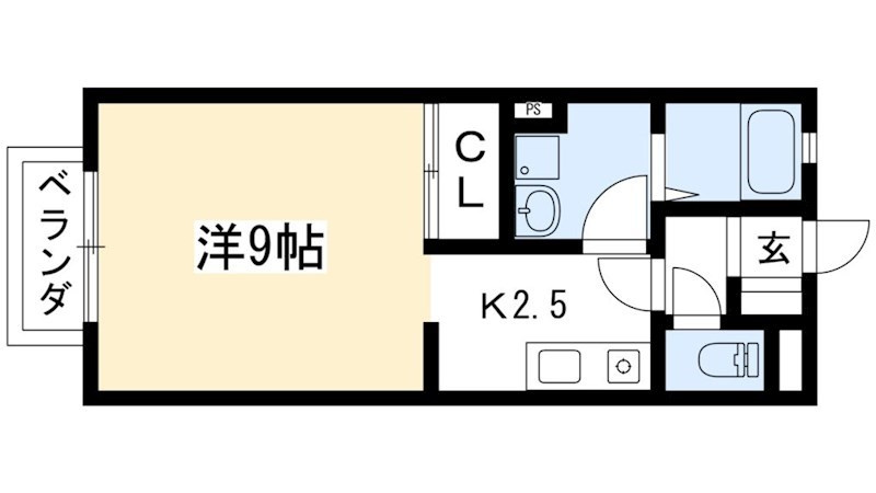 文松館の間取り|代表的な間取りです。
