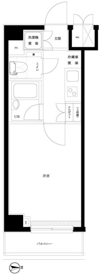 【間取り】 | ルーブル白金高輪弐番館