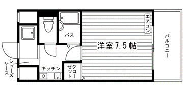 トライグループ烏丸ビルの間取り|代表的な間取りです