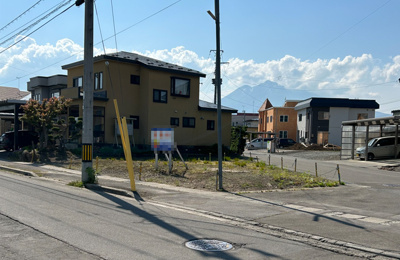 【外観】 | 弘前市賀田２丁目・売地