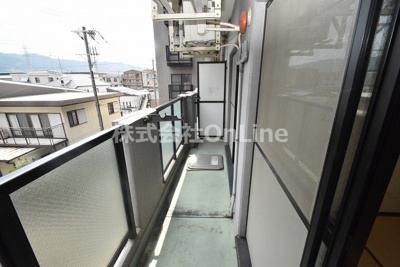 【バルコニー】 | N'sパレス | 陽当たり良好なバルコニーです