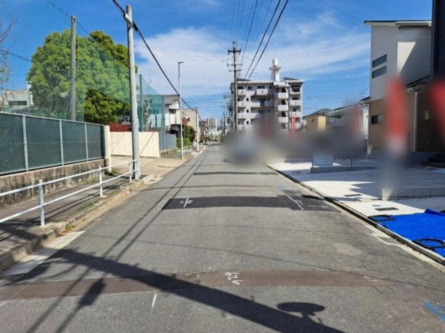 BLOOMINGGARDEN名古屋市南区赤坪町全3棟＜新築一戸建て仲介手数料無料＞の前面道路含む現地写真|前面道路含む現地写真です