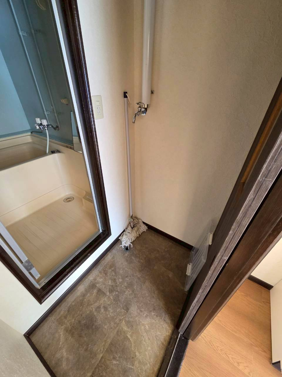 すみれマンションの洗面所