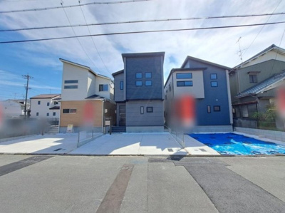 【外観】 | BLOOMINGGARDEN名古屋市南区赤坪町全3棟＜新築一戸建て仲介手数料無料＞ | 外観もきれいです