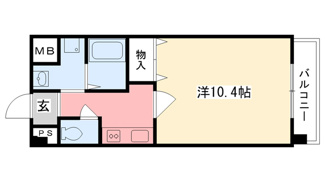 【間取り】 | キャッスルプラザ甲子園アネックス