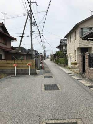 【前面道路含む現地写真】 | 長浜市宮司町売土地