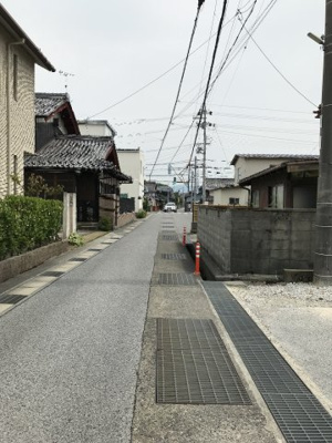 【前面道路含む現地写真】 | 長浜市宮司町売土地