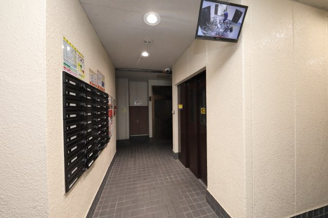 ダイヤモンドパレス堀川のエントランス