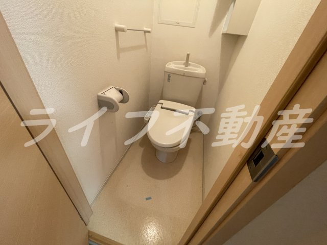 メゾン花園Ⅱのトイレ|コンパクトで使いやすいトイレです