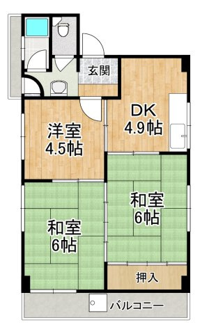 【間取り】 | RIZEONE河内長野