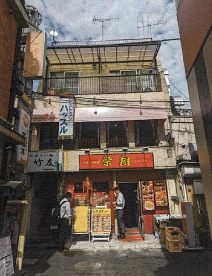 鶴田貸店舗の外観|駅からの視認性は抜群です！