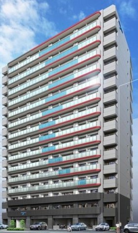 セレニテ難波グランデシュッドの外観パース