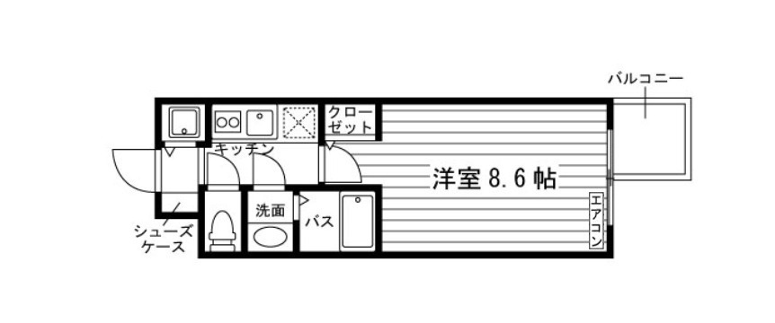 DAIコートの間取り|代表的な間取りです。