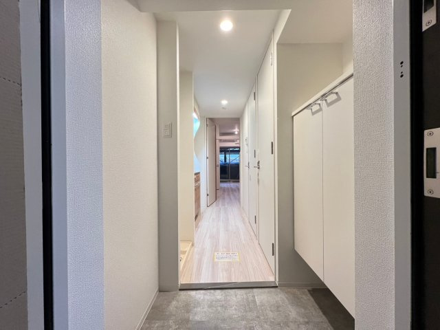 セレニテ難波グランデシュッドの玄関