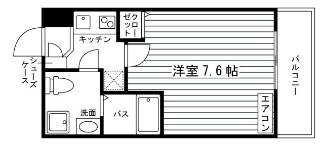 PAUSE御所西の間取り|代表的な間取りです