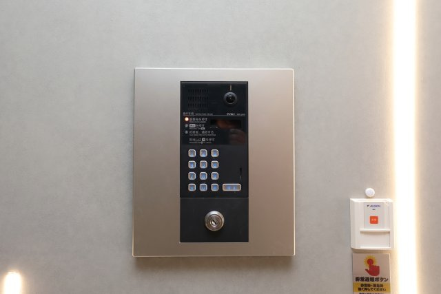 PAUSE御所西のセキュリティ|オートロック、ユニセーフ24