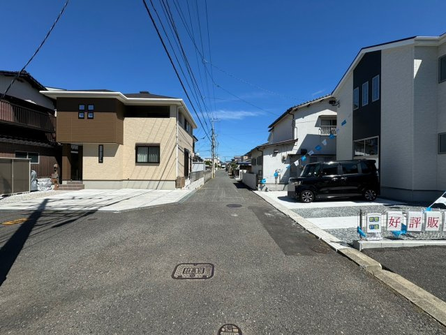 ーBloomーブルームー小倉南区下曽根4丁目2期　【小倉南区　新築戸建て】の前面道路含む現地写真|交通量も少なく駐車しやすい♪　【小倉南区　新築戸建て】