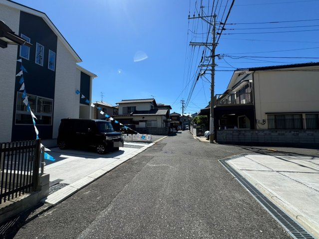 ーBloomーブルームー小倉南区下曽根4丁目2期　【小倉南区　新築戸建て】の前面道路含む現地写真|前面道路も広々♪　【小倉南区　新築戸建て】