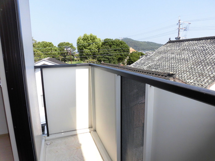 セジュールＫのバルコニー|バルコニー付きです