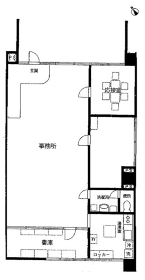 【間取り】 | 寿々やマンション大曽根（スズヤ マンション オオゾネ）【　名古屋の貸事務所・貸オフィス　】