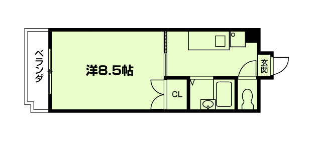 ソワクレール伊吹の間取り|代表的な間取りです。