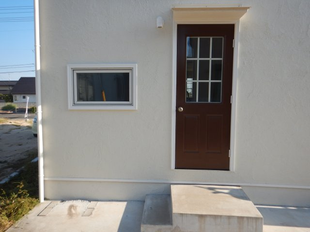 児島下の町3丁目　戸建ての外観|勝手口