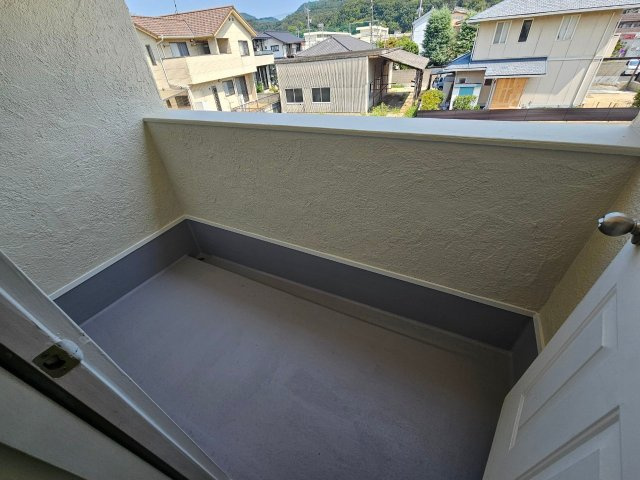 児島下の町3丁目　戸建てのバルコニー