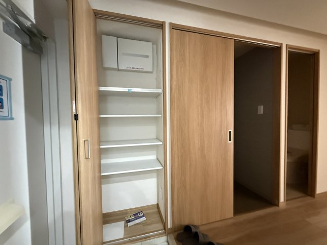 海見え！メガロン逗子4階　バルコニーから相模湾を臨む（天候により）のその他|シューズクローク