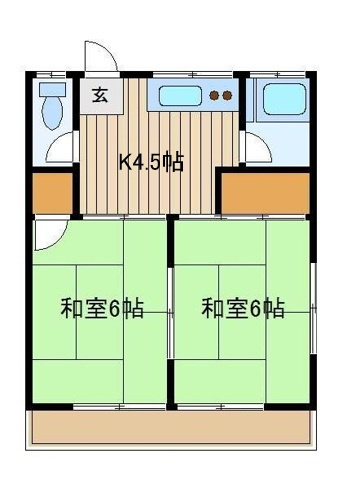 【間取り】 | 積田コーポ