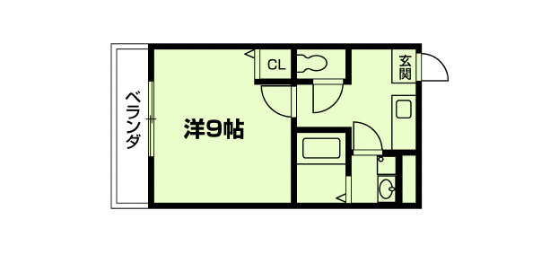 グランアクシア舟岡の間取り|代表的な間取りです。