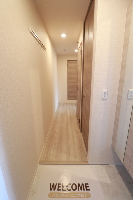 Sunny Hills A棟の玄関