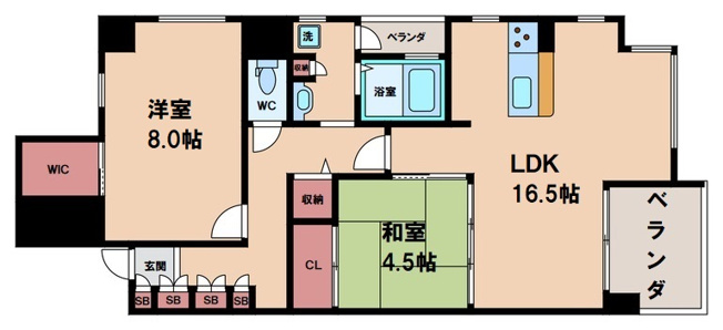 【間取り】 | シャーメゾン白鷺