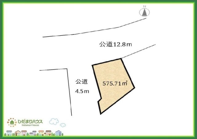 日立市諏訪町5丁目　売地の土地図|お好きなハウスメーカーで建築可能です(*^-^*)