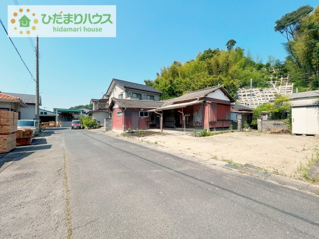 日立市久慈町4丁目　売地の前面道路含む現地写真|西側に約6.0ｍ前面道路ございます。
