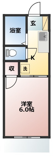 アベニューT＆Mの間取り