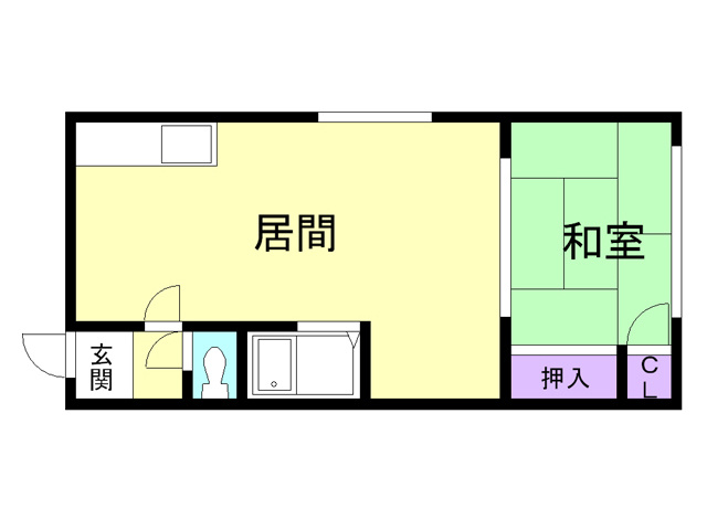 森口ビルの間取り