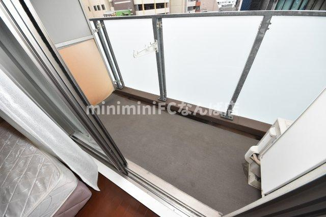 ウォブ本町ウエストのバルコニー