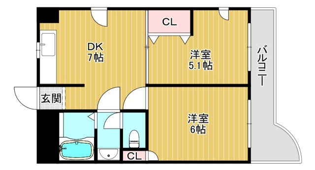 【間取り】 | エクセルシオール城東
