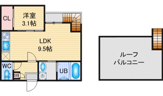 【間取り】 | Grandtic　Cuore | 略図のため、現状優先