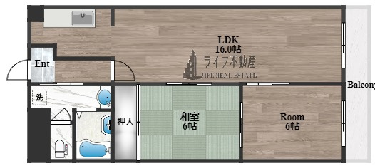 デュエリングナガトの間取り