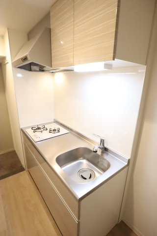 大阪市城東区中央２丁目の賃貸マンションのキッチン
