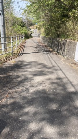 下松市東豊井中古住宅の周辺|前面道路