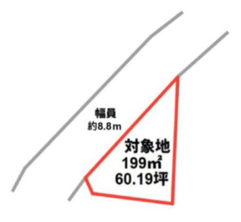 【区画図】 | 北区梶尾町 | ☆土地図☆　※簡略図のため現況優先です