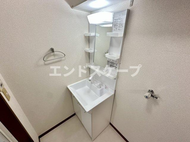 三宮ヒルズBの洗面所|高崎、前橋のお部屋探しはエンドスケープまで！お客様の理想お聞かせ下さい♪