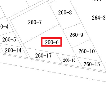 【区画図】 | 清水区天王西　売土地