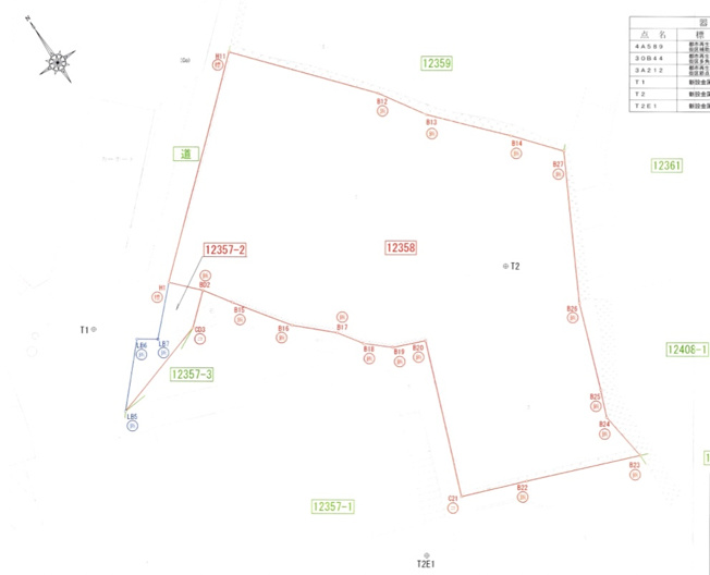 【土地図】 | 呉市広白石　広々64坪！