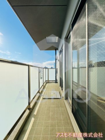【バルコニー】 | オブリオポルタ上町台 | 同マンション別部屋　参考写真
