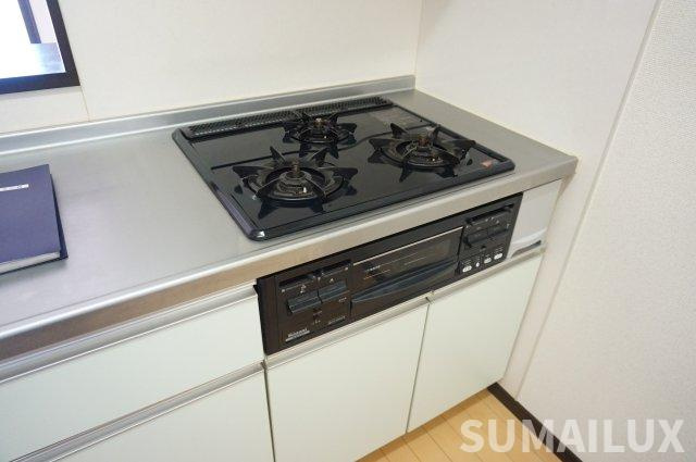 菊池郡菊陽町光の森７丁目の賃貸マンションのキッチン