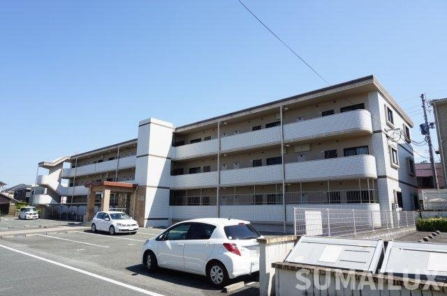 菊池郡菊陽町光の森７丁目の賃貸マンションの外観