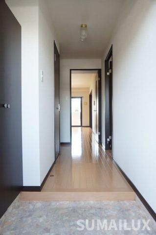 菊池郡菊陽町光の森７丁目の賃貸マンションの玄関